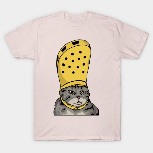 Pope Cat II T-Shirt by N3RDYCATS